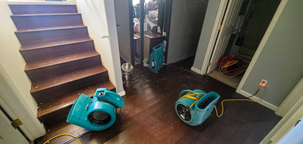 Water damage restoration process in Saukville, WI